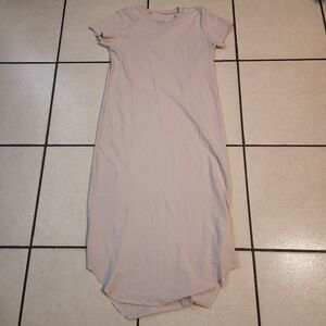 Frank & Eileen Tee Lab Harper Perfect Curved Hem Short Sleeve Cotton Dress SzL